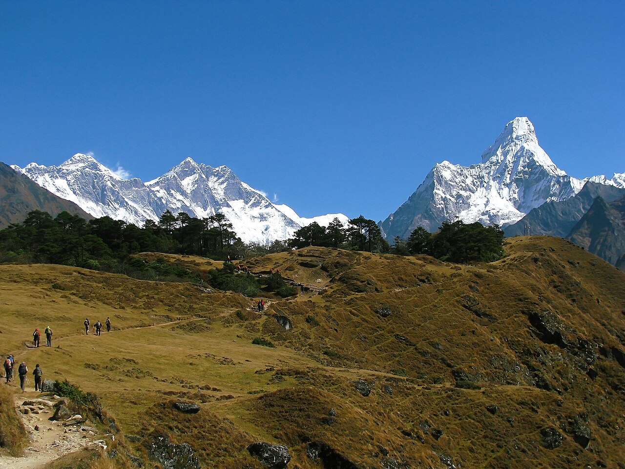 trekking backpack (foto: Chandra Chakradhar / CC BY-SA 4.0, Wikimedia Commons)