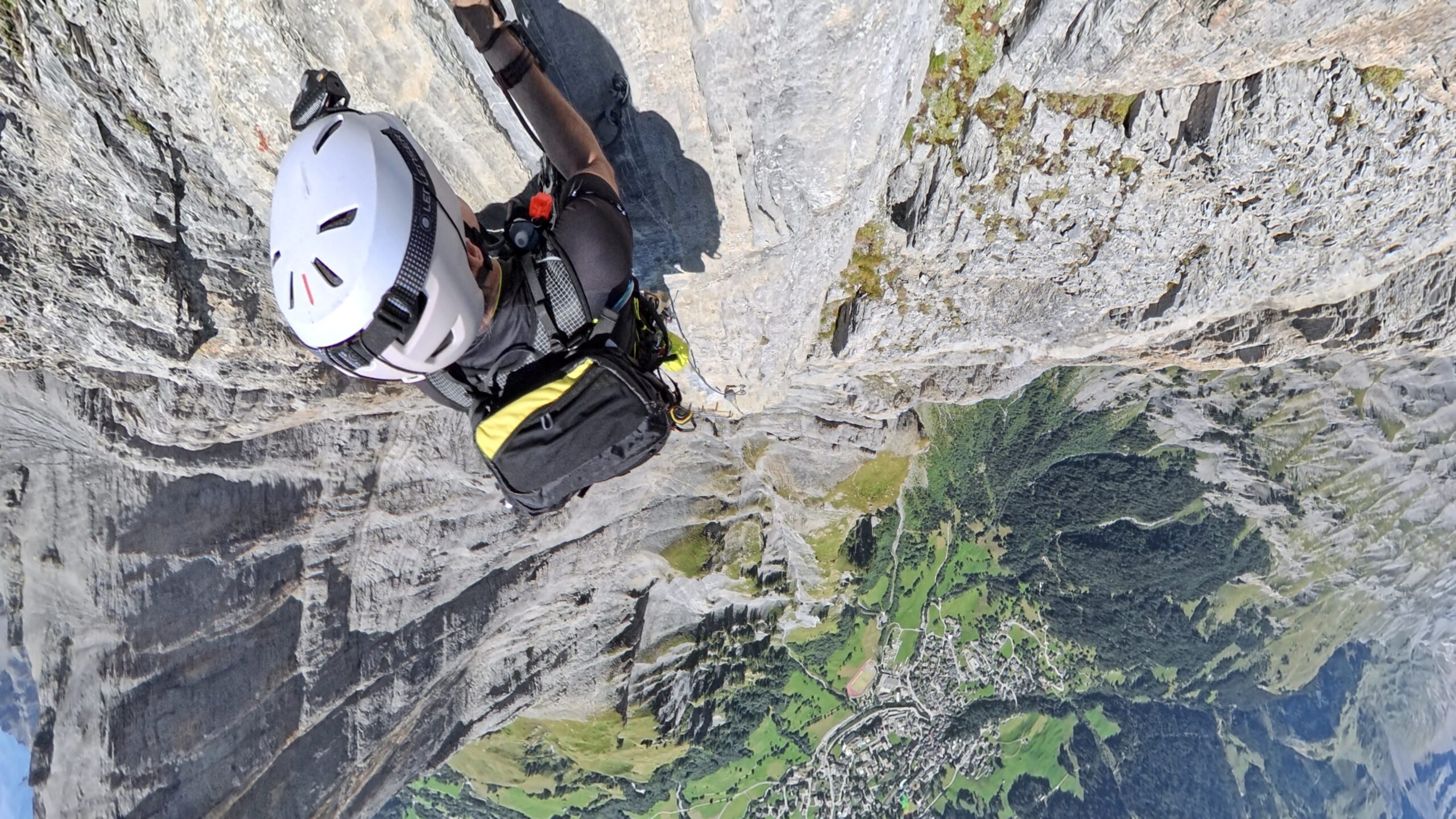 Nasser Fels kostet am Klettersteig mehr Zeit als Höhenmeter
